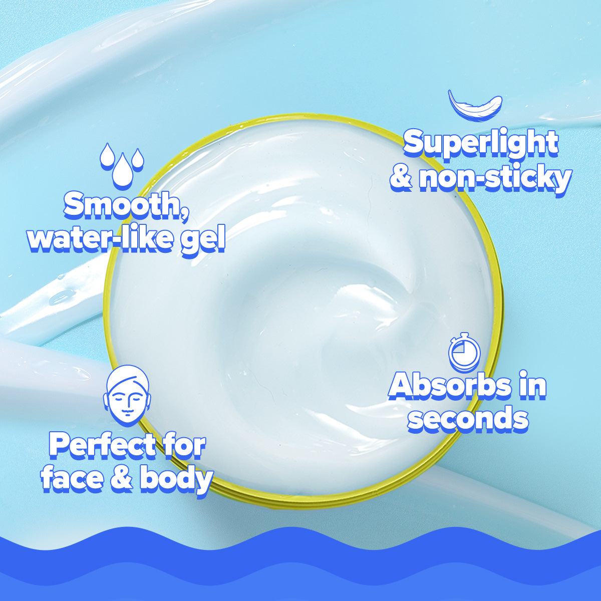 Aqualogica Bright+ Hydra Gel Moisturizer - 200g