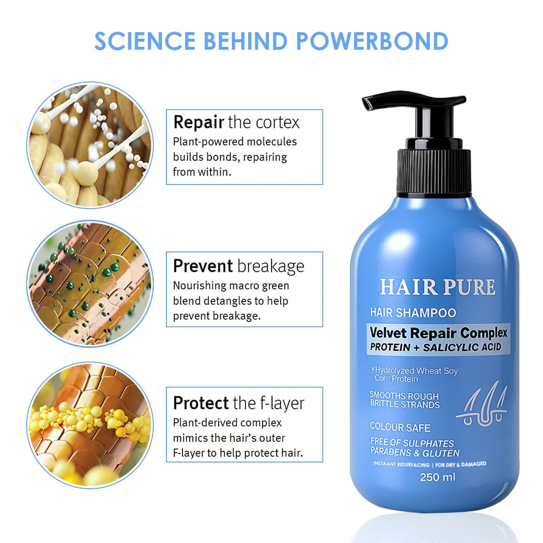 Redifyn Hair Pure Velvet Repair Shampoo - 250ml