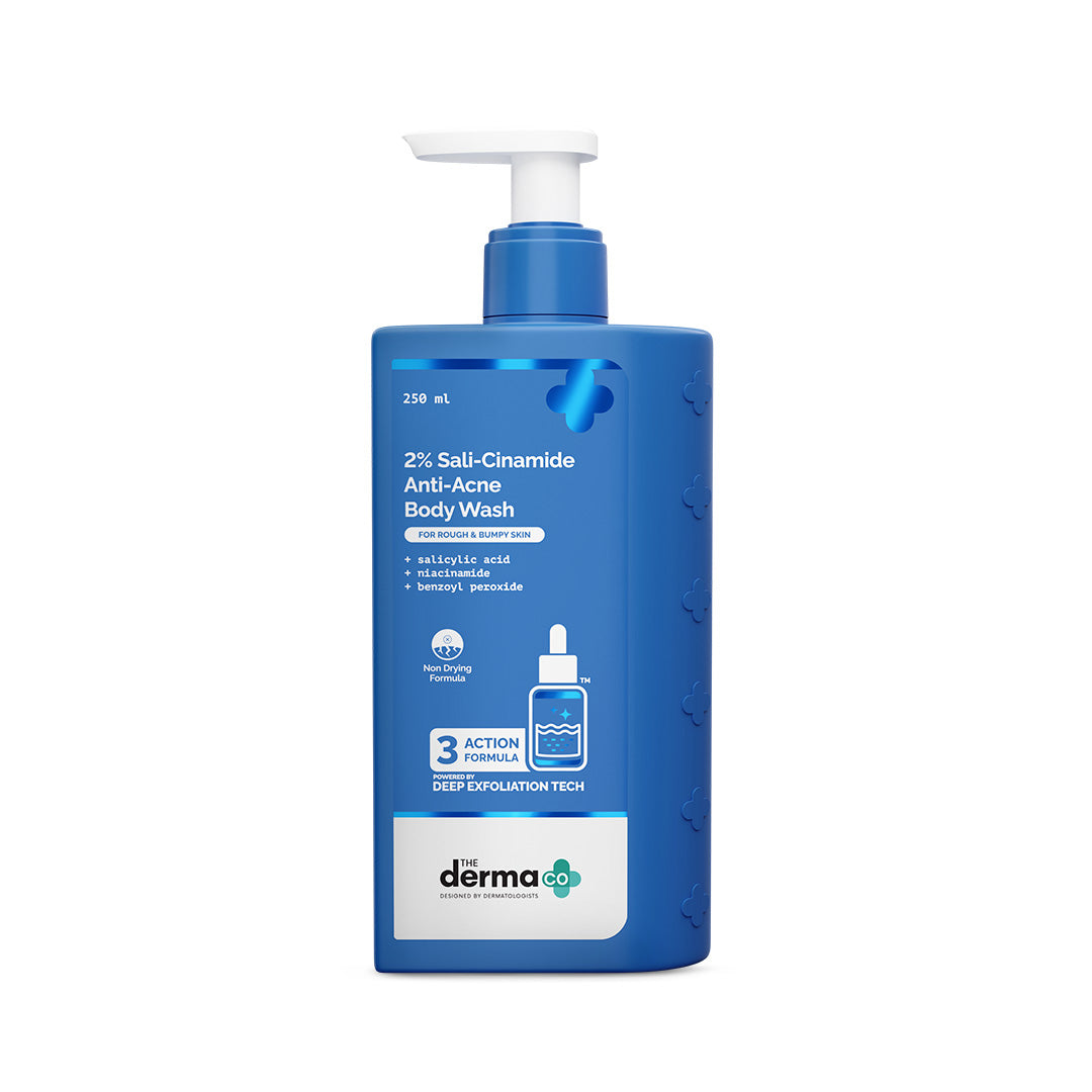 Derma Co 2% Sali-Cinamide Anti-Acne Body Wash - 250ml