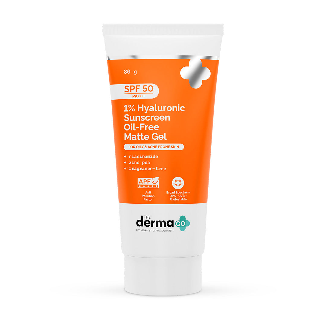 Derma Co 1% Hyaluronic Sunscreen Oil-Free Matte Gel In Vivo Tested