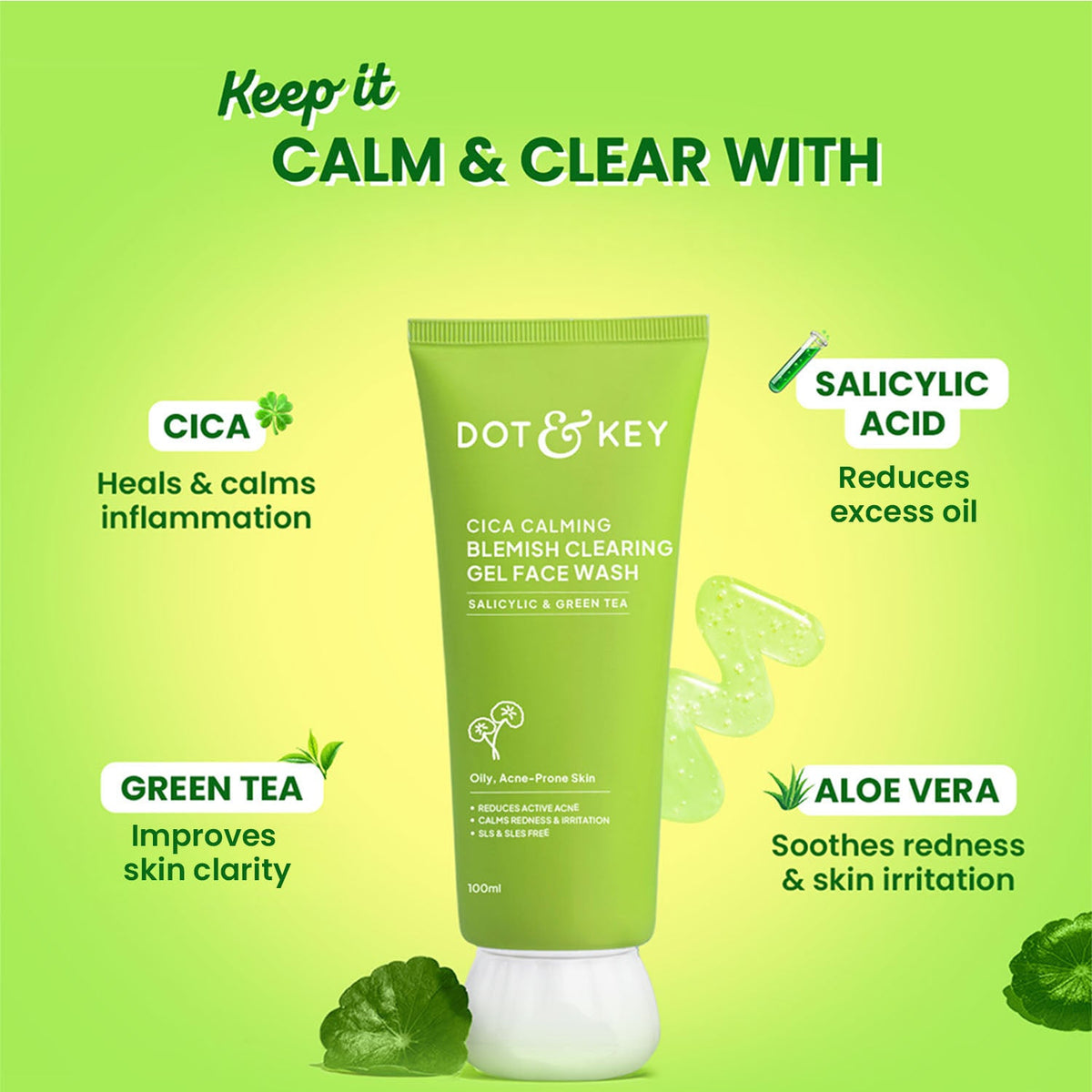 Dot & Key Clear Skin Super Cica Duo - 310g