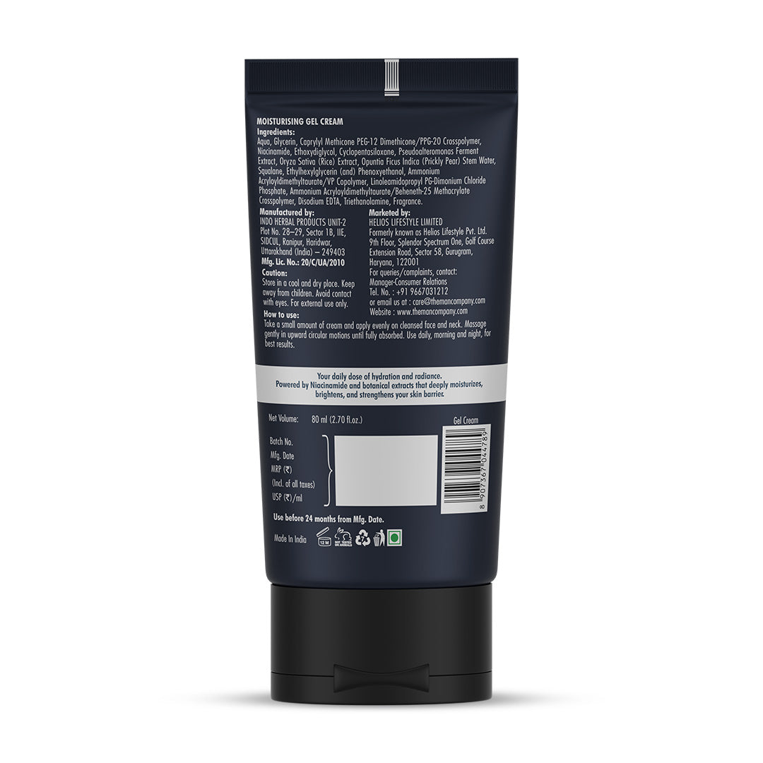 The Man Company Moisturising Gel Cream
