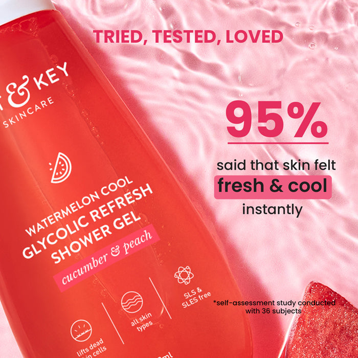 Dot & Key Watermelon Cooling Glycolic Acid Shower Gel - 250ml