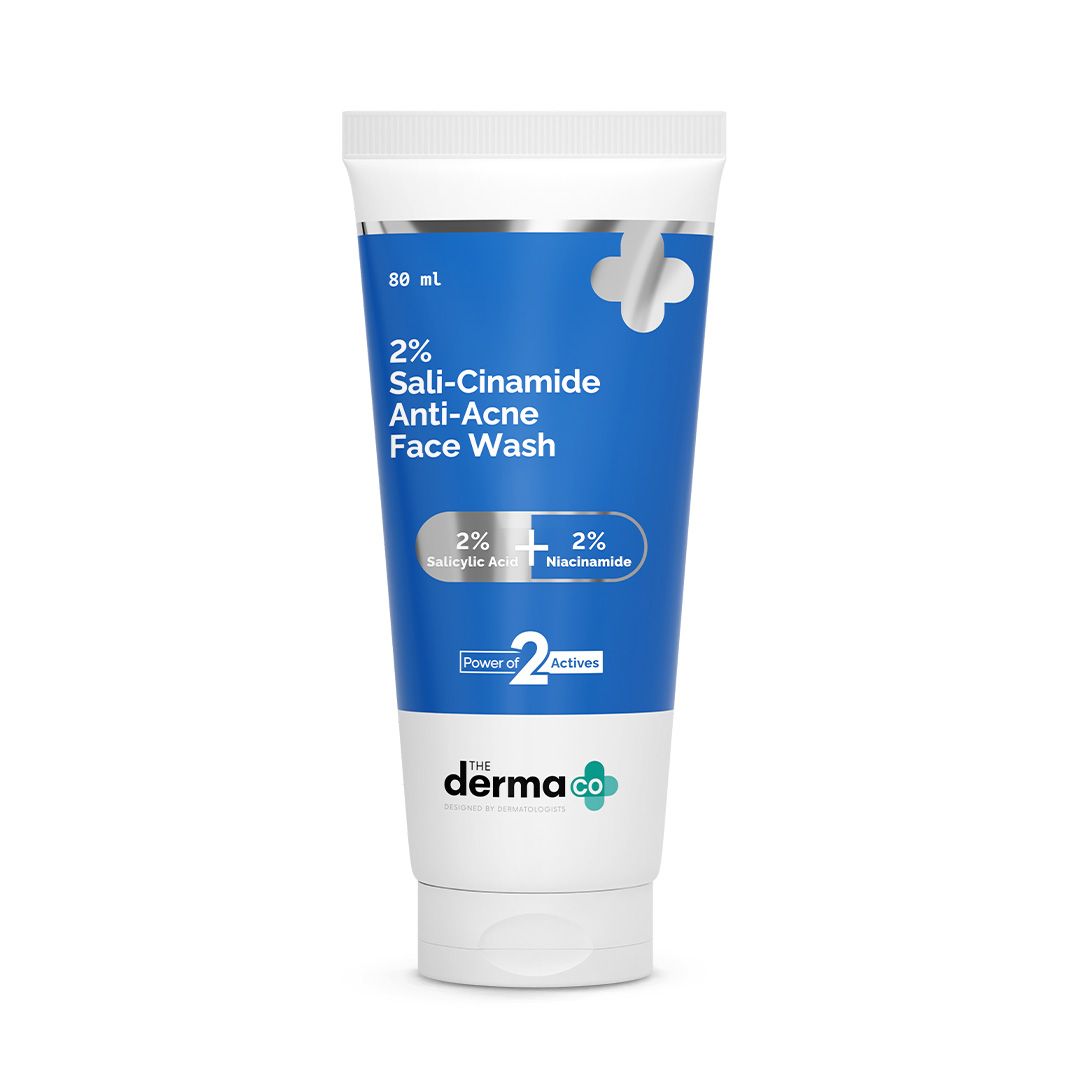 Derma Co 2% Sali-Cinamide Anti-Acne Face Wash