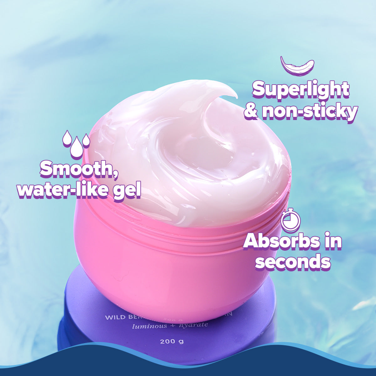 Aqualogica Illuminate + Hydra Gel Moisturizer