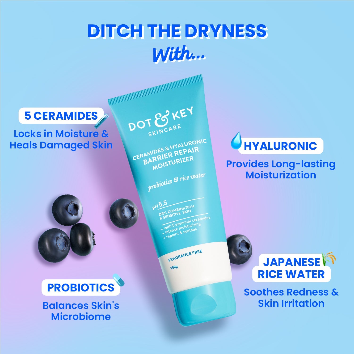 Dot & Key Hydrating Barrier Repair Duo - 200ml