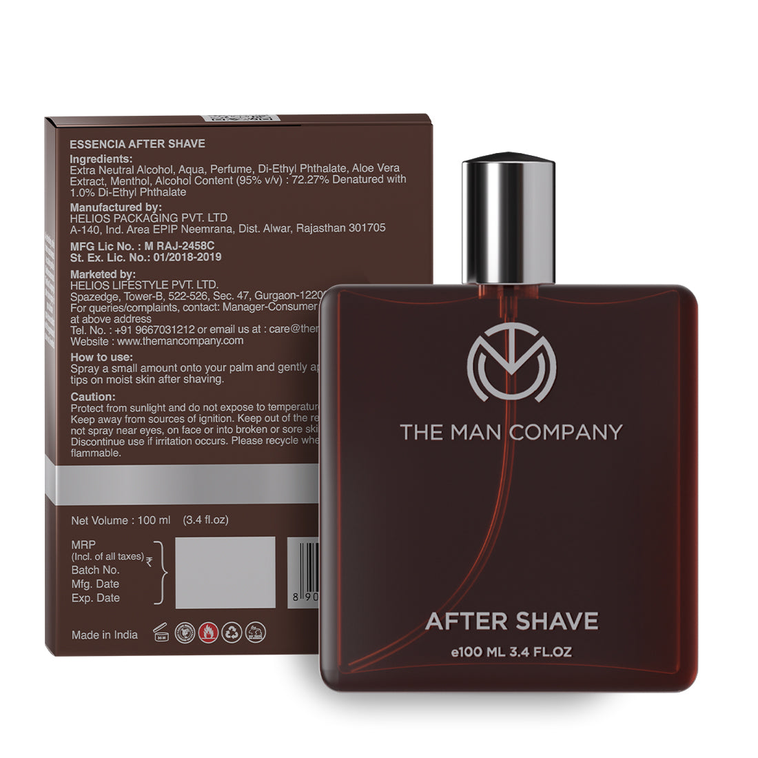 The Man Company After Shave Spray - 100ml