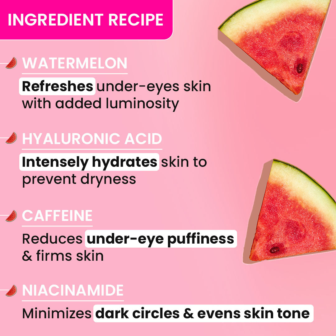 Dot & Key Watermelon Hydrogel Under-eye Patches - 30 Pairs
