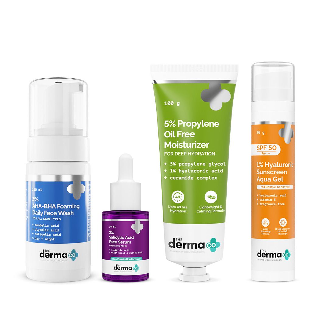 Derma Co 4-Step Combination Skin Kit