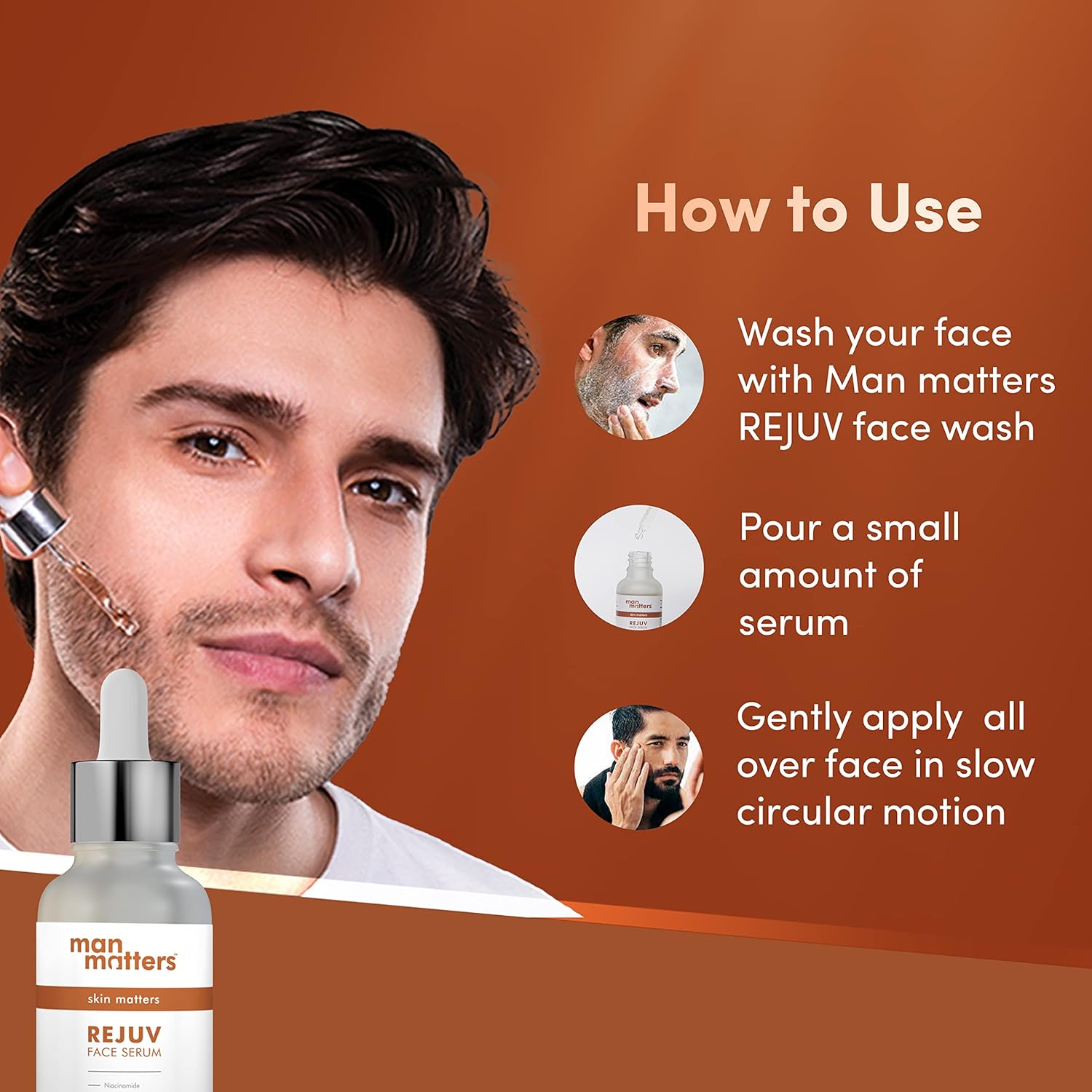 Man Matters REJUV Niacinamide Serum
