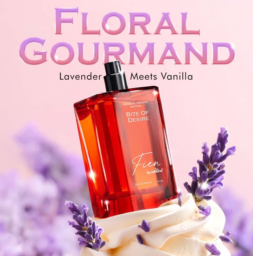 mCaffeine Fien Bite of Desire Perfume for Women- Vanilla & Lavender