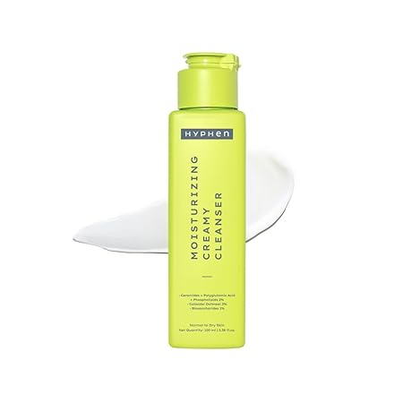 Hyphen Moisturizing Creamy Face Wash for Dry & Sensitive Skin