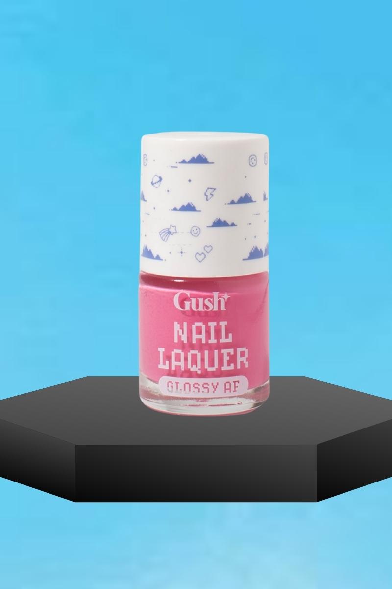 Gush Beauty Raspberry Slushy Light Pink Nail Lacquer