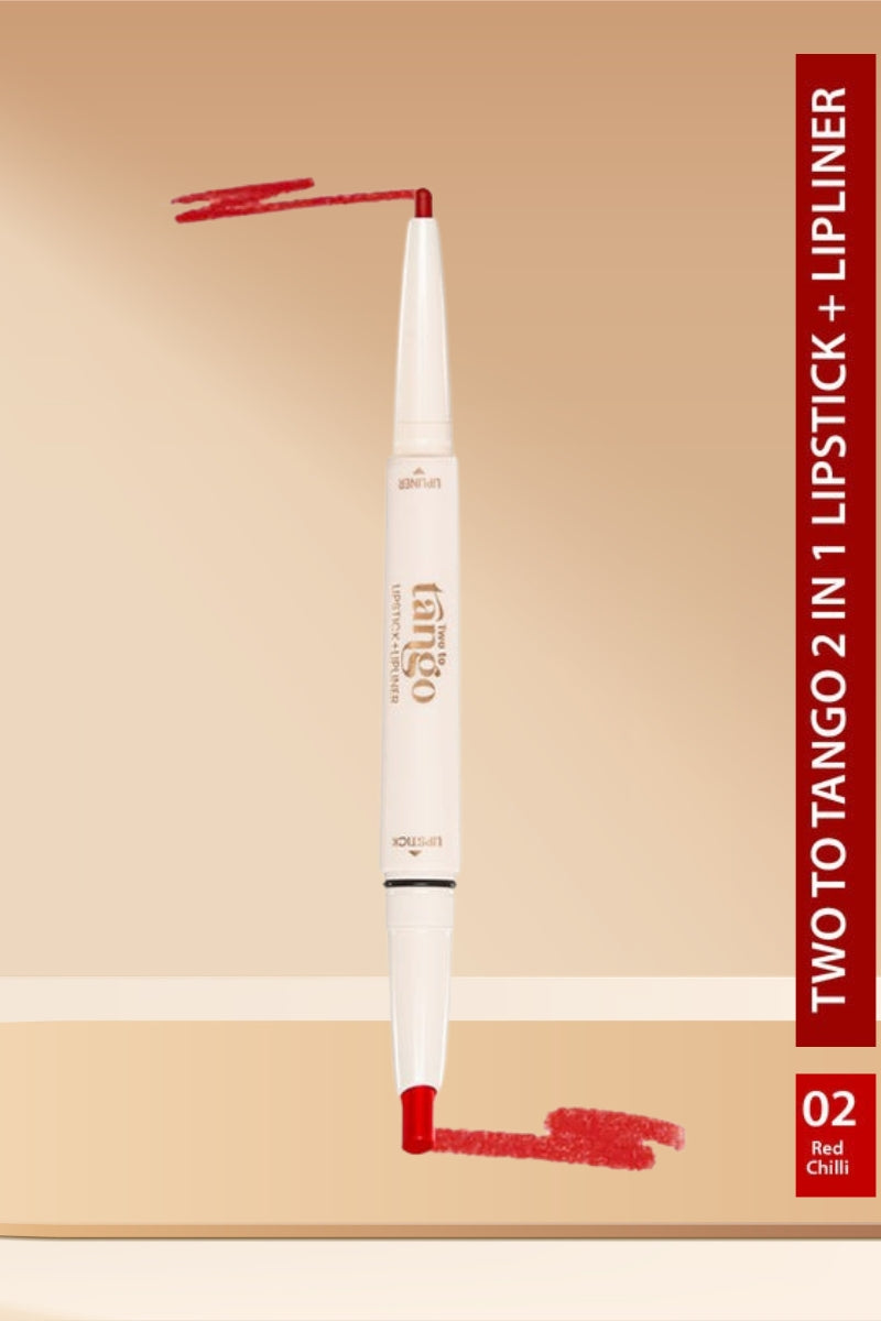 Glam21 Red Chilli - Two To Tango Lip Liner & Lipstick Duo