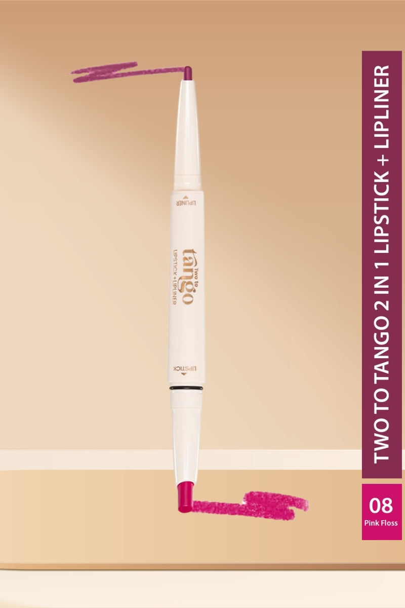 Glam21 Pink Floss - Two To Tango Lip Liner & Lipstick Duo