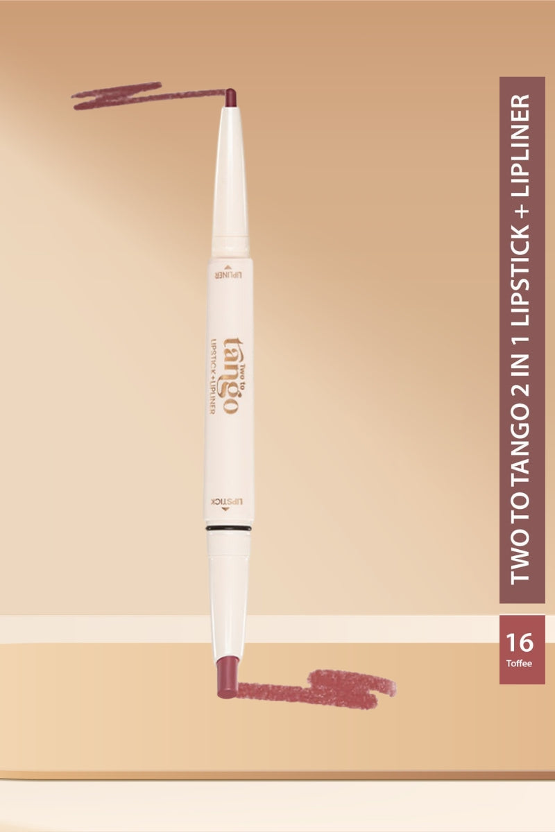Glam21 Toffee - Two To Tango Lip Liner & Lipstick Duo