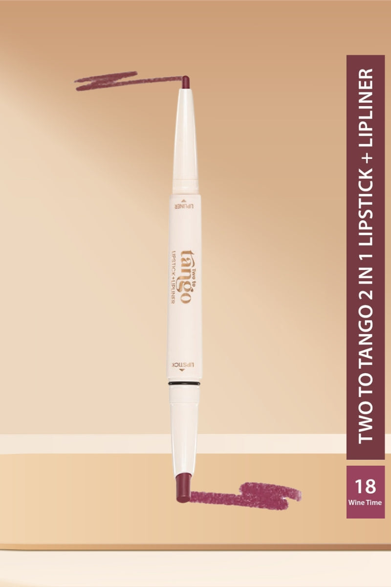 Glam21 Wine Time - Two To Tango Lip Liner & Lipstick Duo