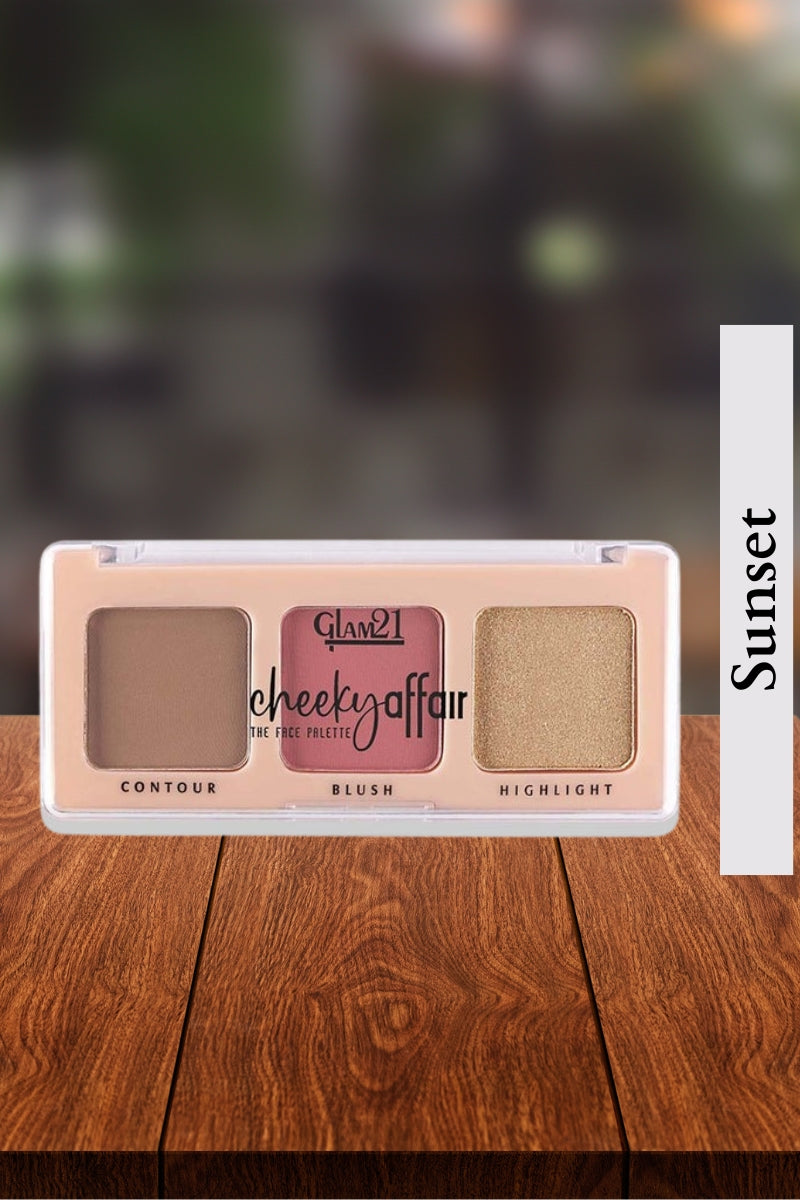 Glam21 Sunset Cheeky Affair The Face Palette