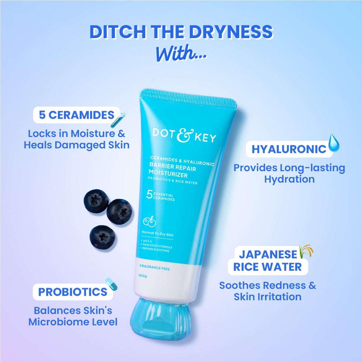Dot & Key Healthy Hydration Skincare Combo - 280g