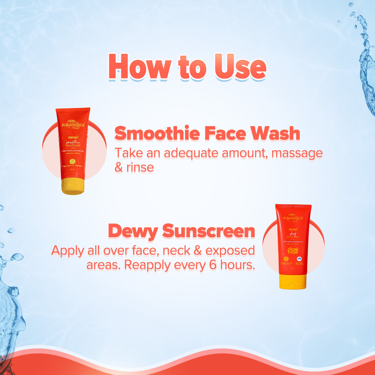Aqualogica Detan+ Cleanse & Protect Combo