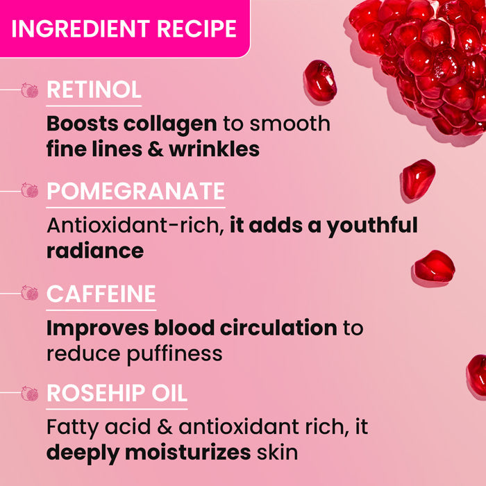 Dot & Key Pomegranate + Retinol Eye Cream - 20ml
