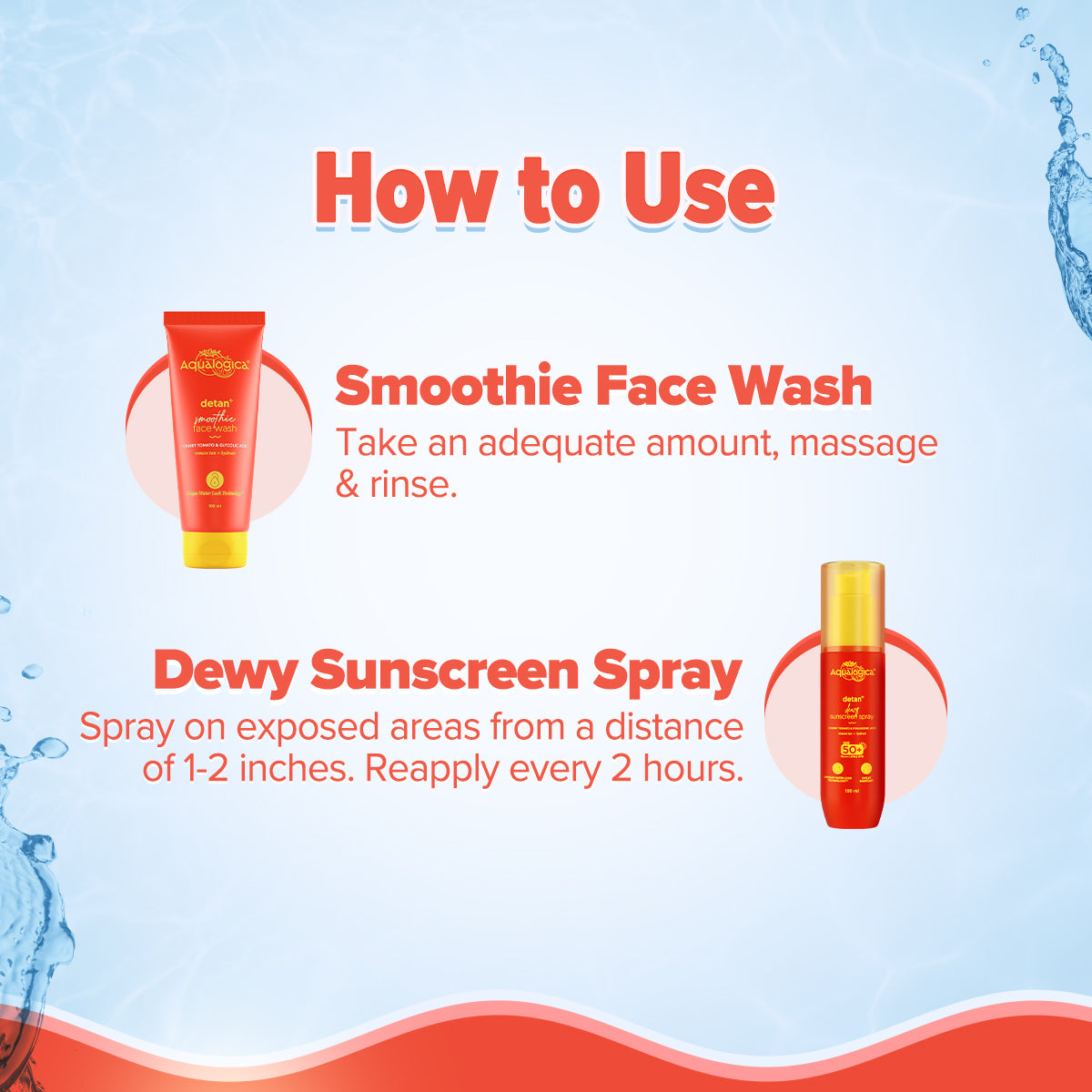 Aqualogica Detan+ Cleanse & Shield Duo