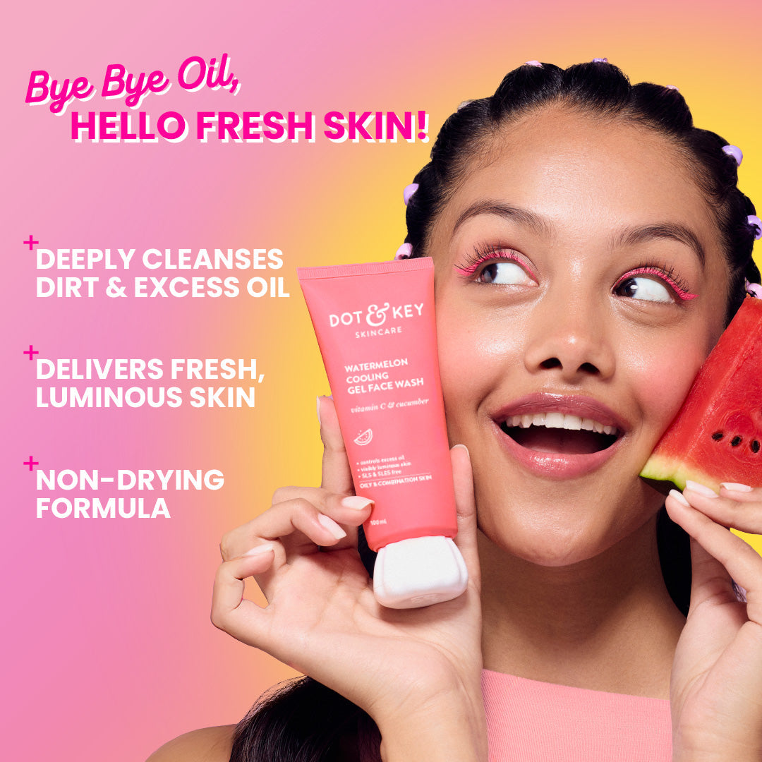 Dot & Key Watermelon & Vitamin C Gel Face Wash  - 100ml