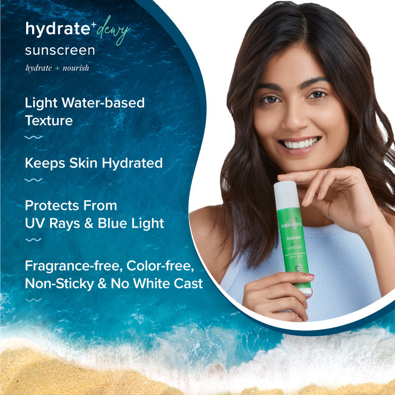 Aqualogica Hydrate+ Dewy Sunscreen - 50g
