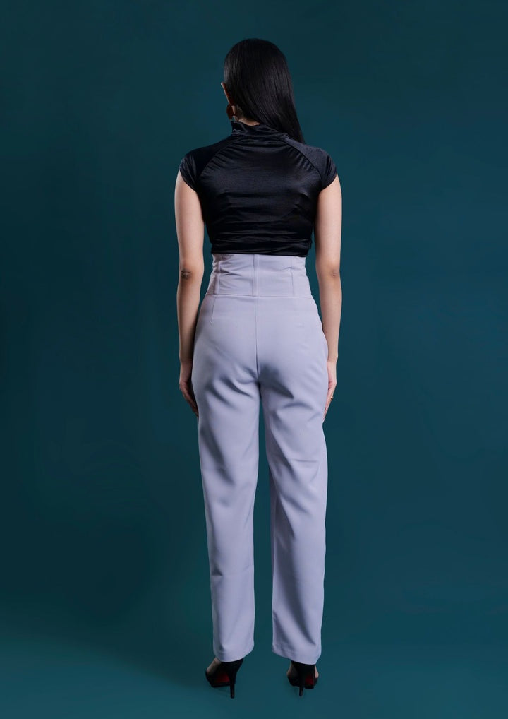 Studio OJS Grey Corset Trousers