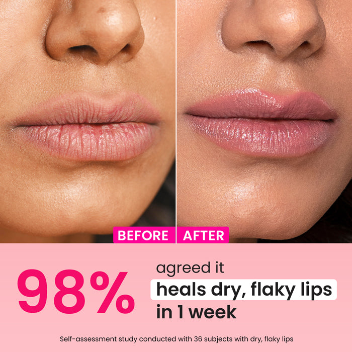 Dot & Key Ceramide + Peptide Lip Balm In-Vivo Tested SPF 50+ PA+++ - Plush Pink