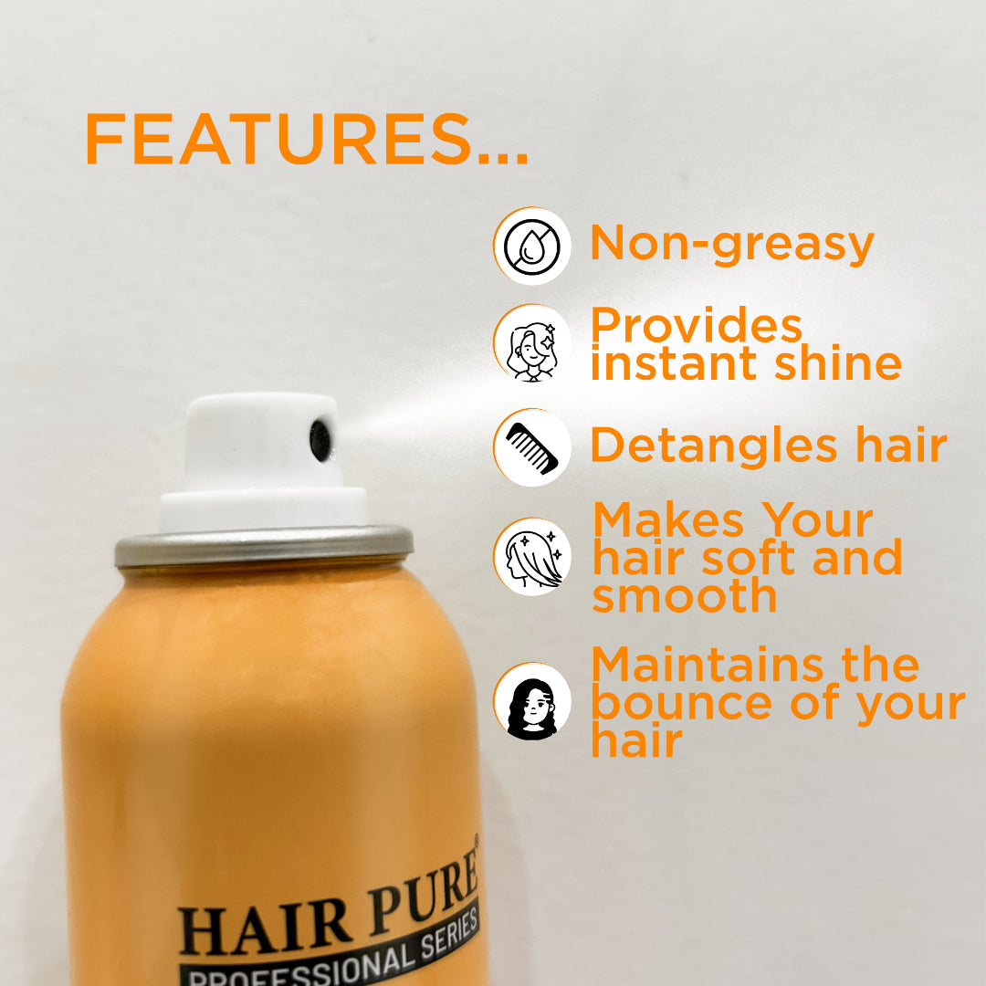 Redifyn Hair Pure Shine Hair Spray - 100ml