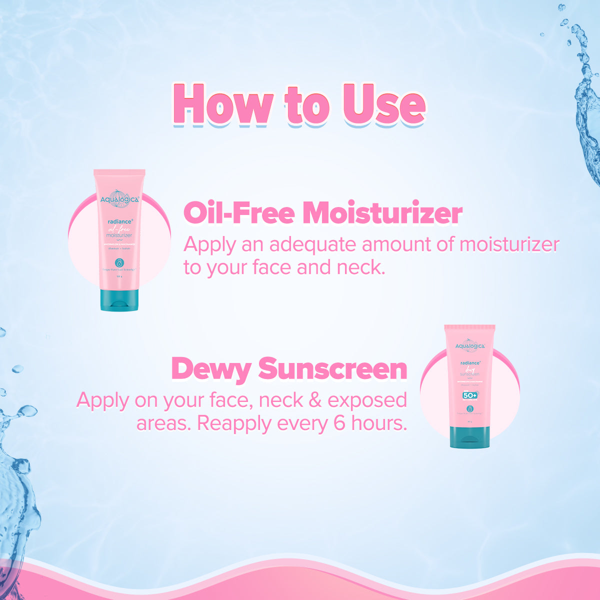 Aqualogica Radiance+ Plump & Protect Combo