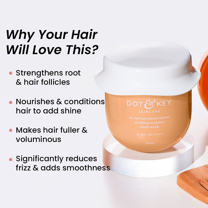 Dot & Key Moringa & Argan Oil Hair Mask - 200ml