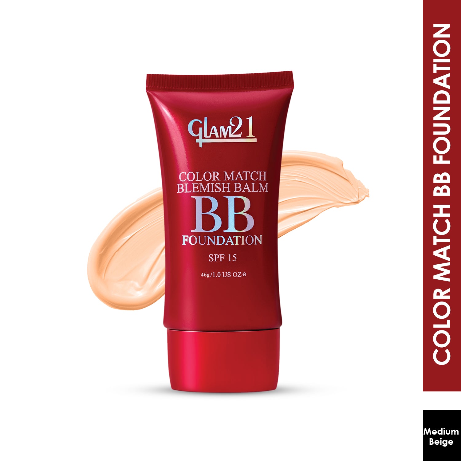 Glam21 Color Match BB Foundation - Medium Beige