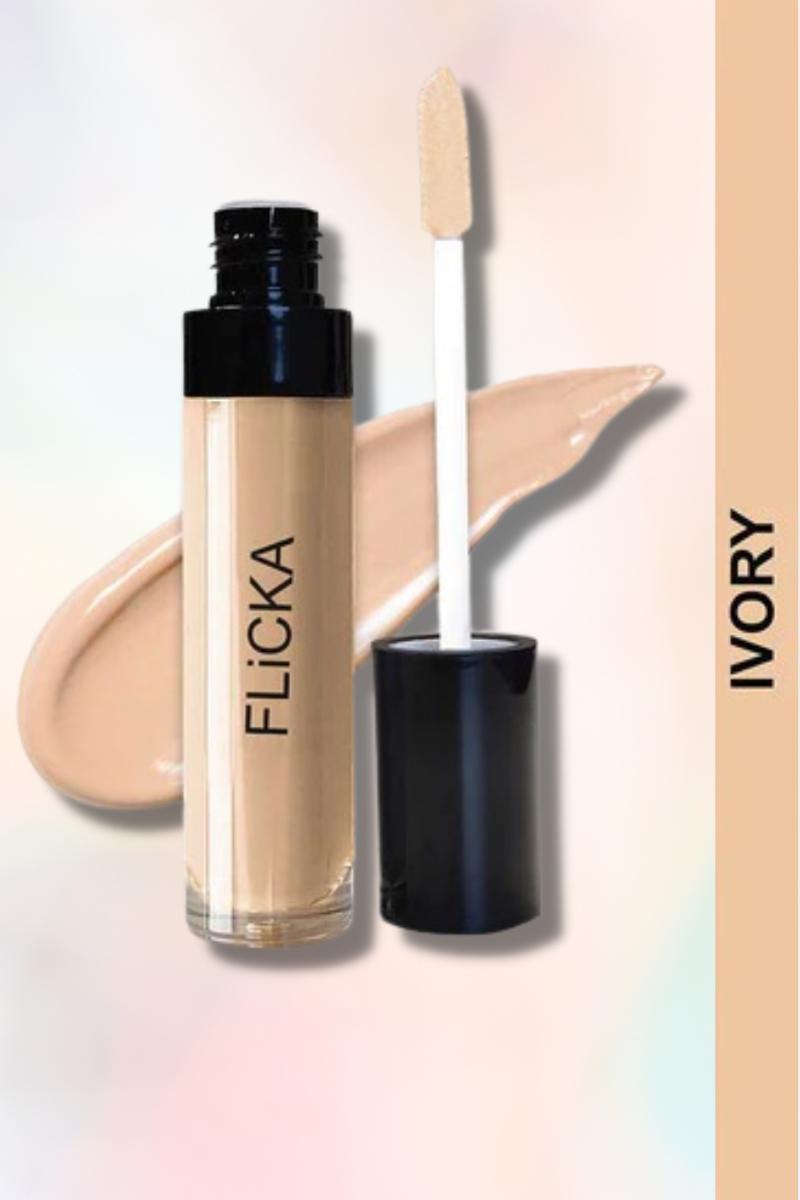 Flicka Cosmetics Cover Story Liquid Concealer 01 Ivory