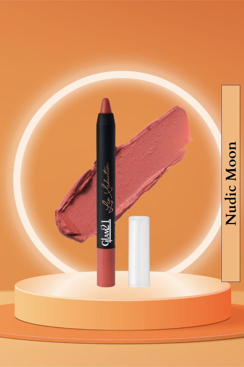 Glam21 Nudic Moon Lip Seduction Non-Transfer Crayon Lipstick