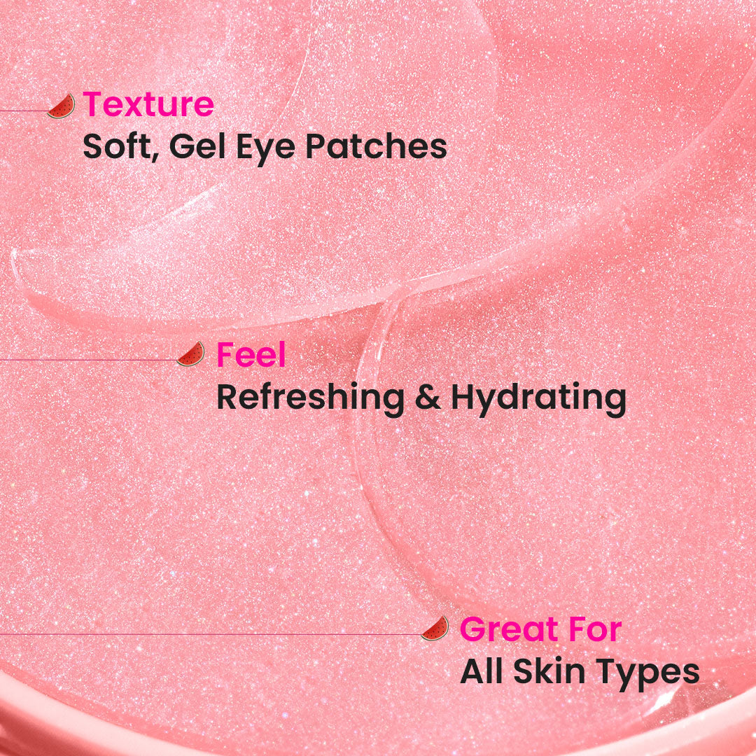Dot & Key Watermelon Hydrogel Under-eye Patches - 30 Pairs