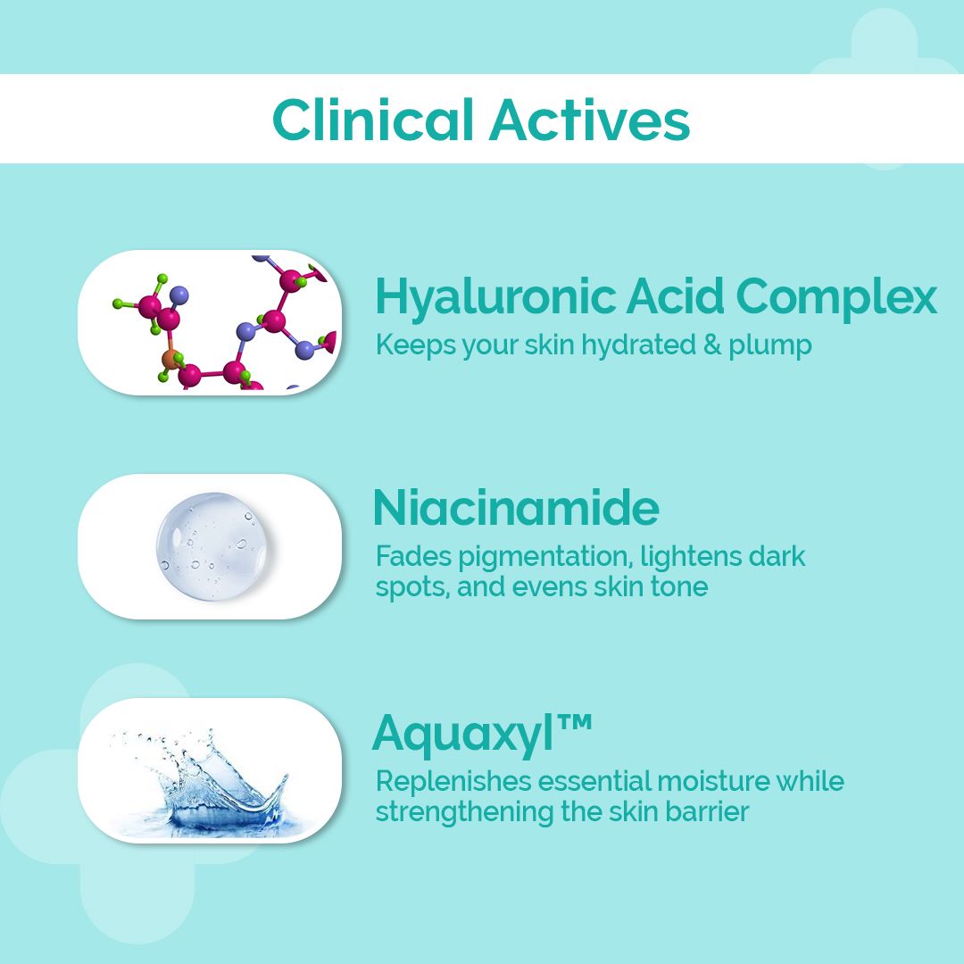 Derma Co 2% Niacinamide Hydrating BB Cream with 1% Hyaluronic Acid Complex & Aquaxyl - 30g
