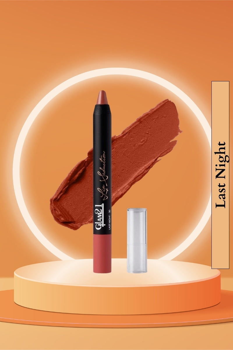 Glam21 Last Night Lip Seduction Non-Transfer Crayon Lipstick