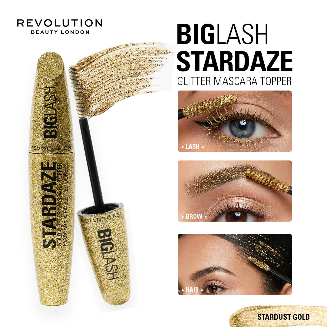 Makeup Revolution Big Lash Stardaze Hair & Brow Glitter Mascara