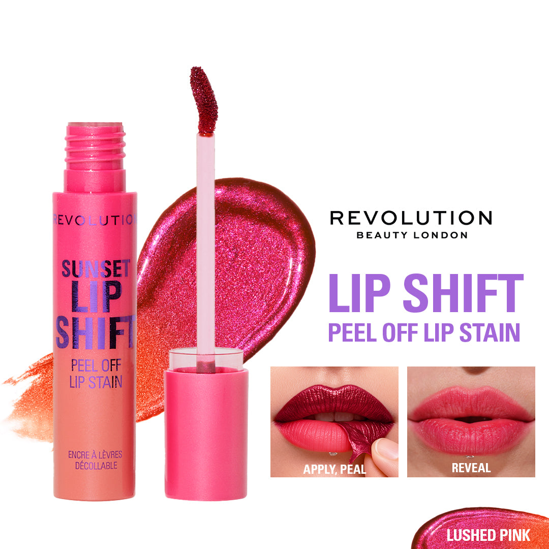 Makeup Revolution Sunset Lip Shift Peel Off Lip Stain