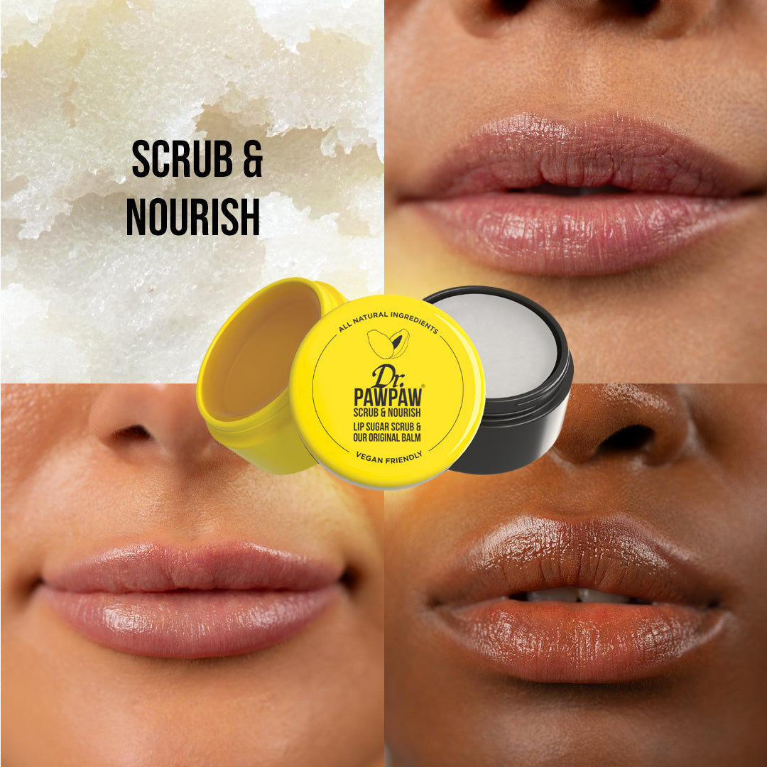Dr. Paw Paw Lip Scrub & Nourish Balm Duo