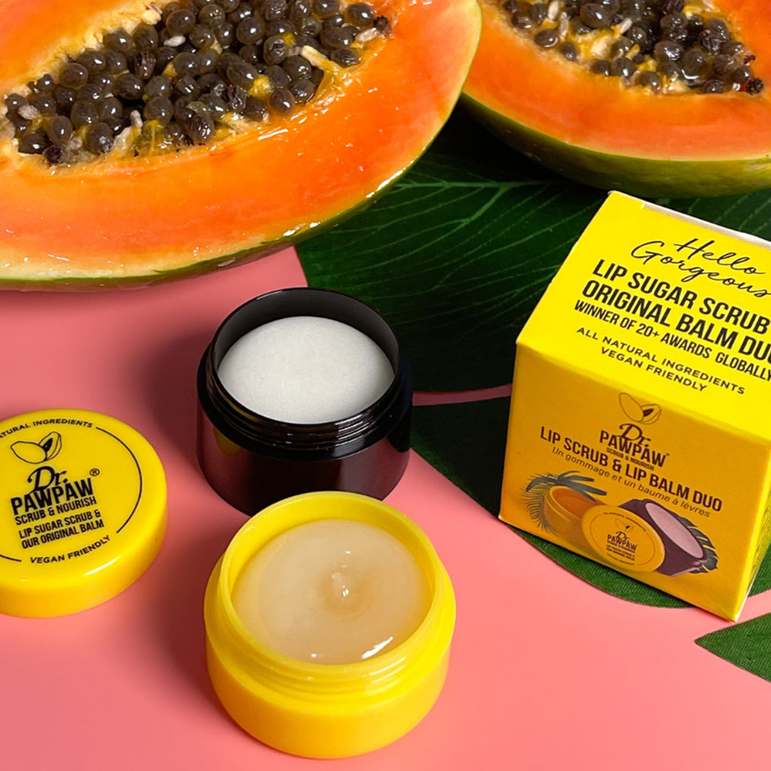 Dr. Paw Paw Lip Scrub & Nourish Balm Duo