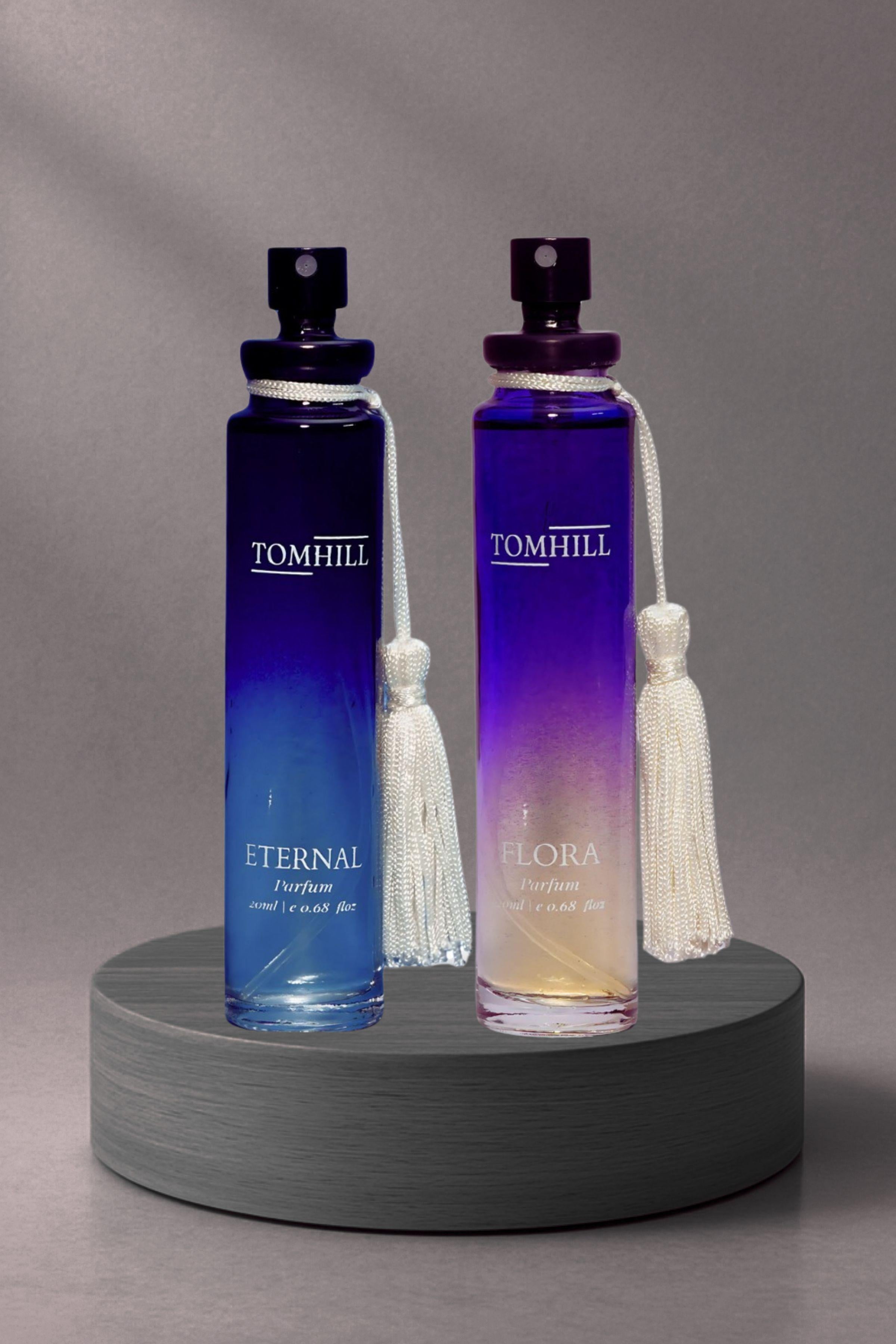 Tomhill Eternal & Flora - Date Night & Fresh Perfume Combo for Men & Women - 20ml (Pack of 2)