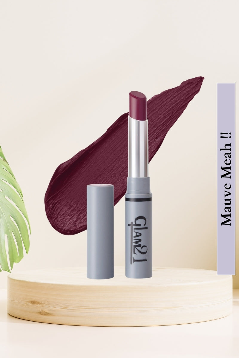 Glam21 Mauve Meah !! Non Transfer Lipstick