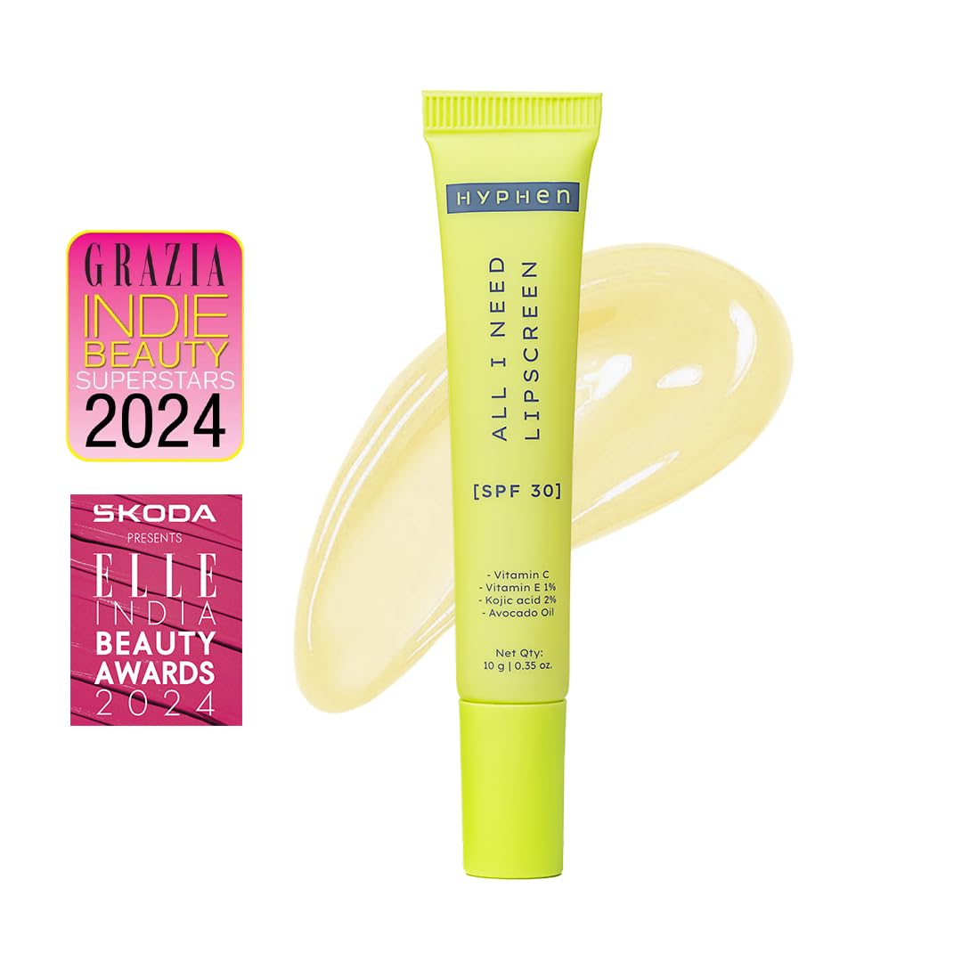 Hyphen All I Need Lipscreen with SPF 30 & 2% Kojic Acid - Moisturizing, Sun Protection