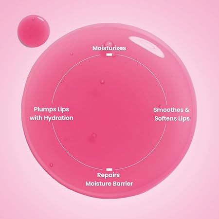 Hyphen Vitamin-Infused Peptide Tinted Lip Balm - Marshmallow | 24 Hrs Moisturization | Hydrates, Plumps & Repairs Moisture Barrier | Lip Balm for Women | Peptide Lip Balm | Chapped Lips, Glossy, Dry Lips | Vegan & Paraben Free | Natural Pink Shade - 10g