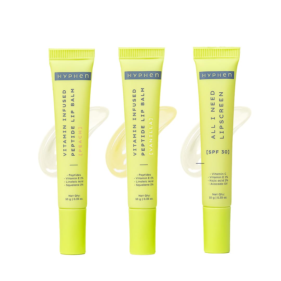 Hyphen Juicy Lips Or Nothing Kit - Lip Balm Combo- Pack of 3