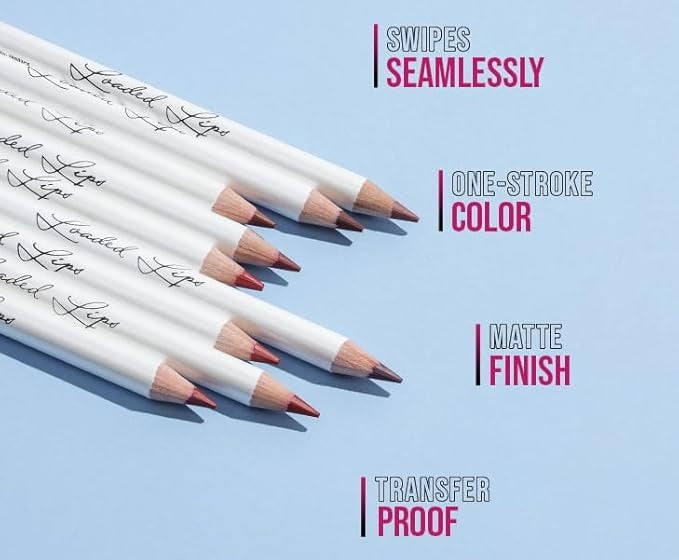 Glam21 Loaded Lips Matte Lip Liner - Pink Glam