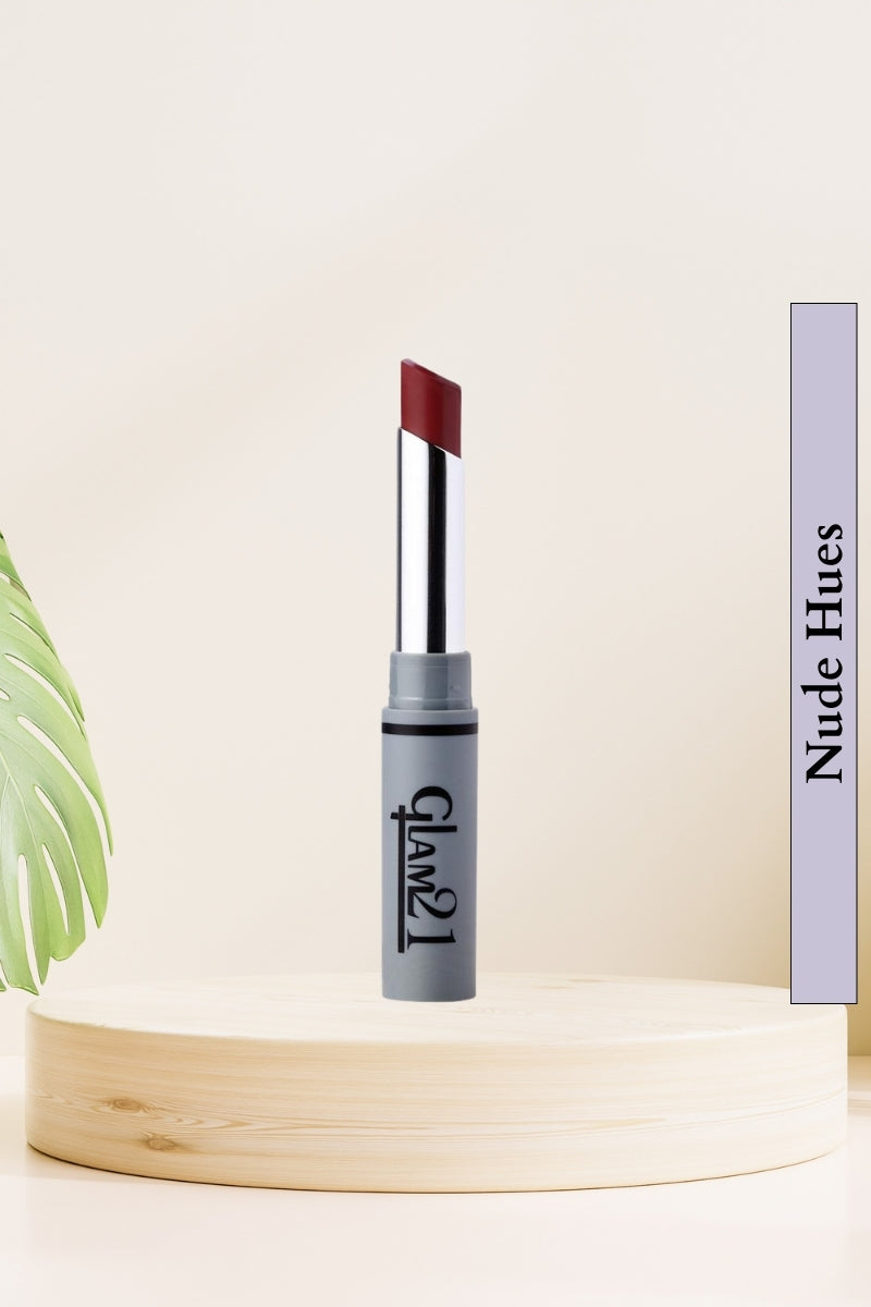 Glam21 Nude Hues Non Transfer Lipstick
